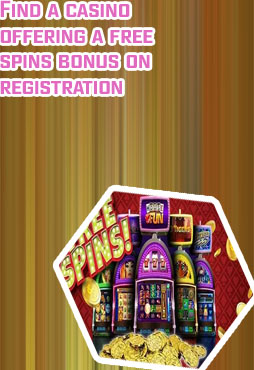 Casino free spins on registration