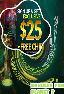 Free no deposit bonus codes for planet 7 casino